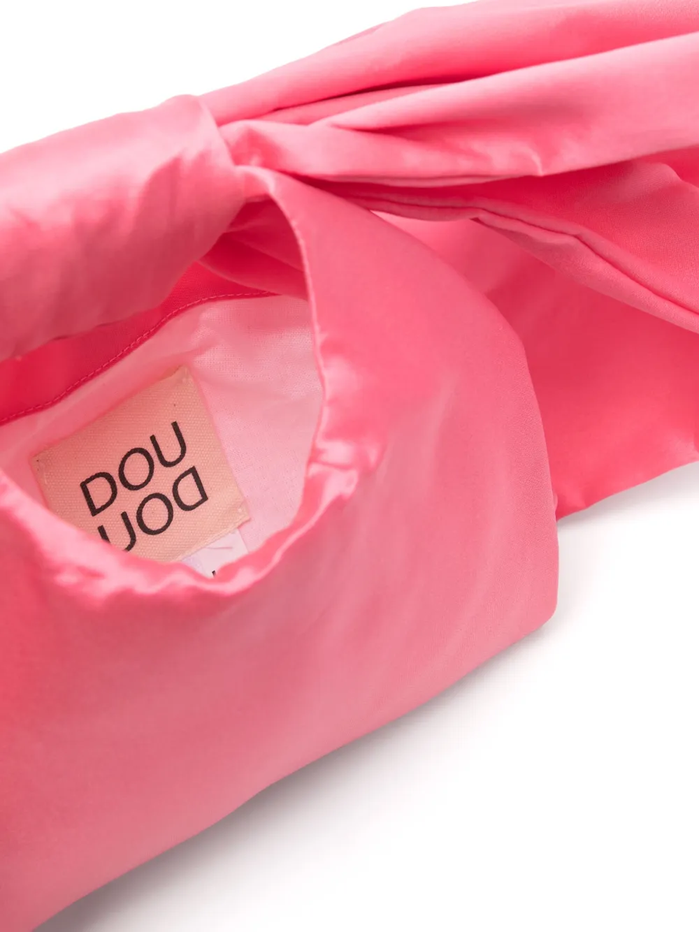 Douuod Kids Shopper met strikpatroon Roze