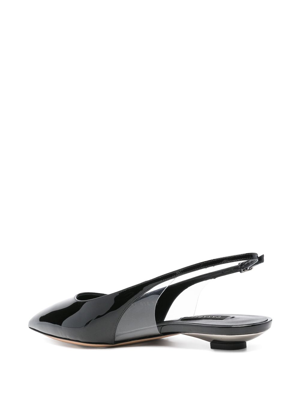 Casadei Tiffany flat pumps Black