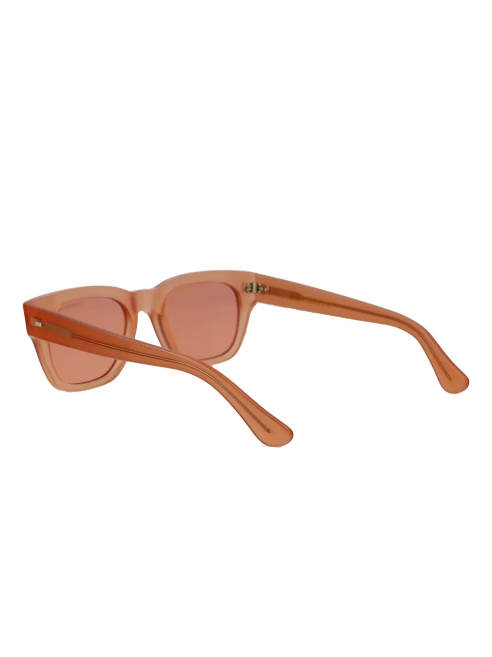 Cutler & Gross Zonnebril met vierkant montuur Roze