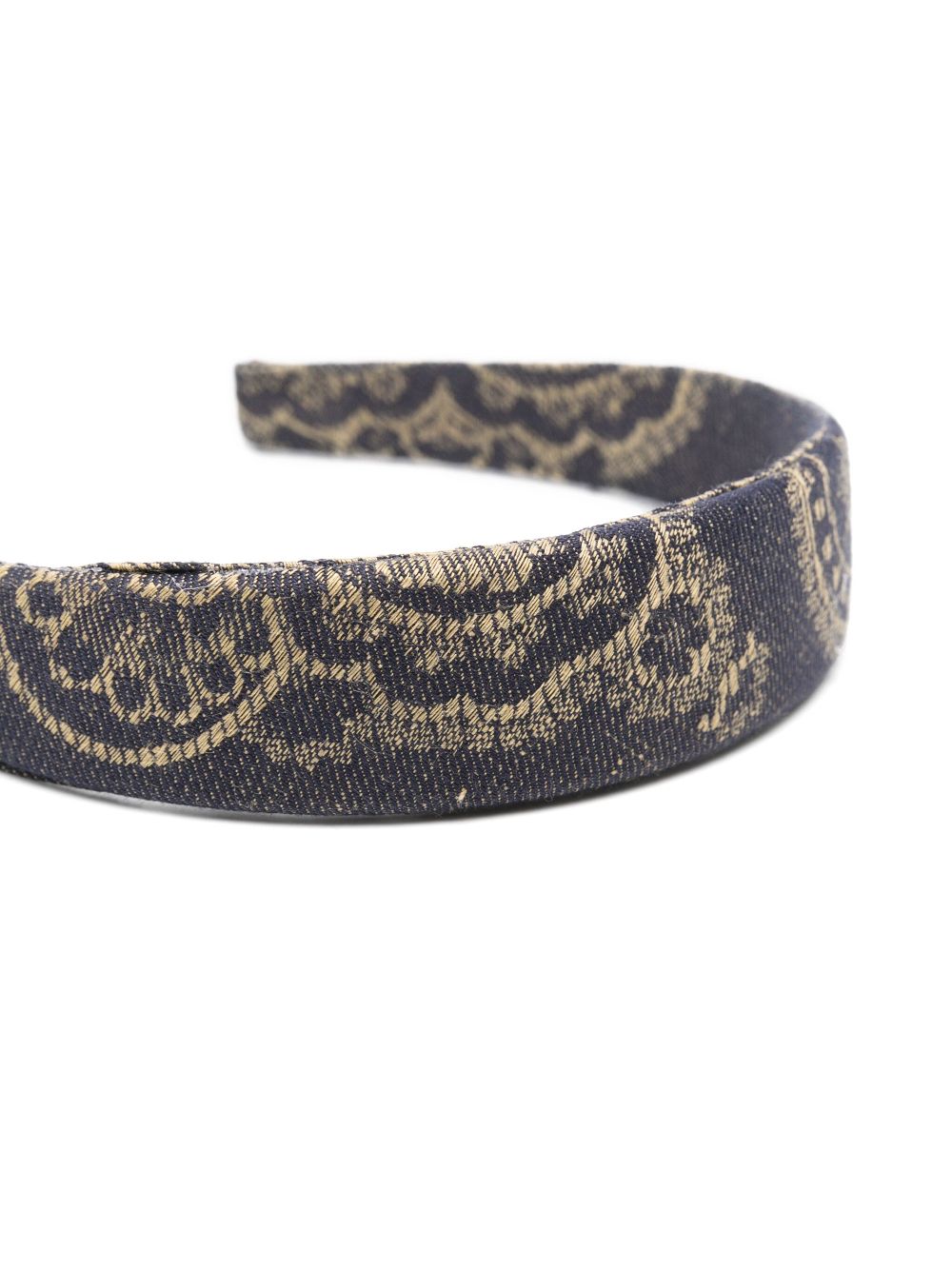 ETRO KIDS paisley head band - Blue