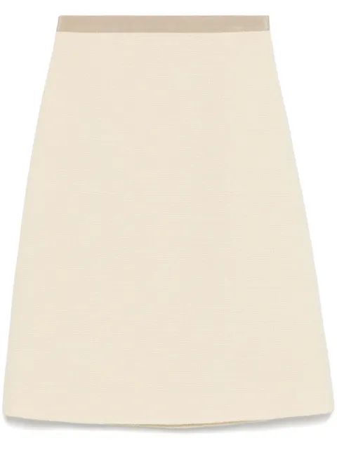 Valentino Garavani tweed midi skirt