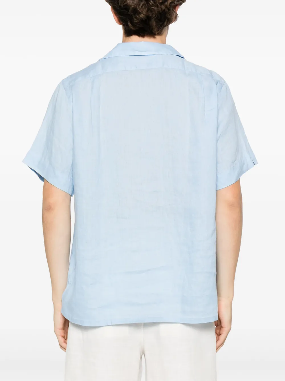 Polo Ralph Lauren Linnen overhemd Blauw