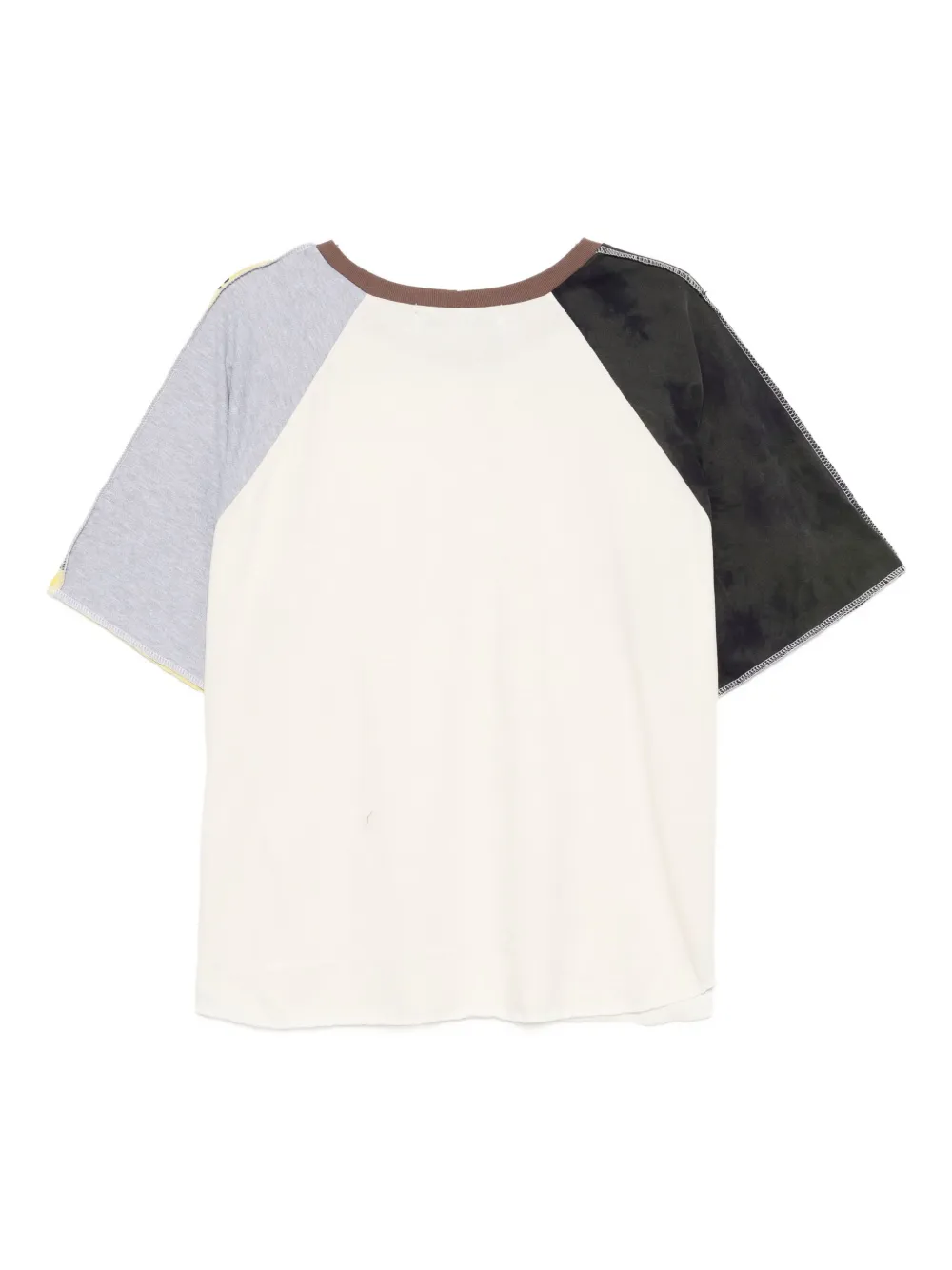 Stain Shade x Peter Simmonds T-shirt met grafische print - Beige