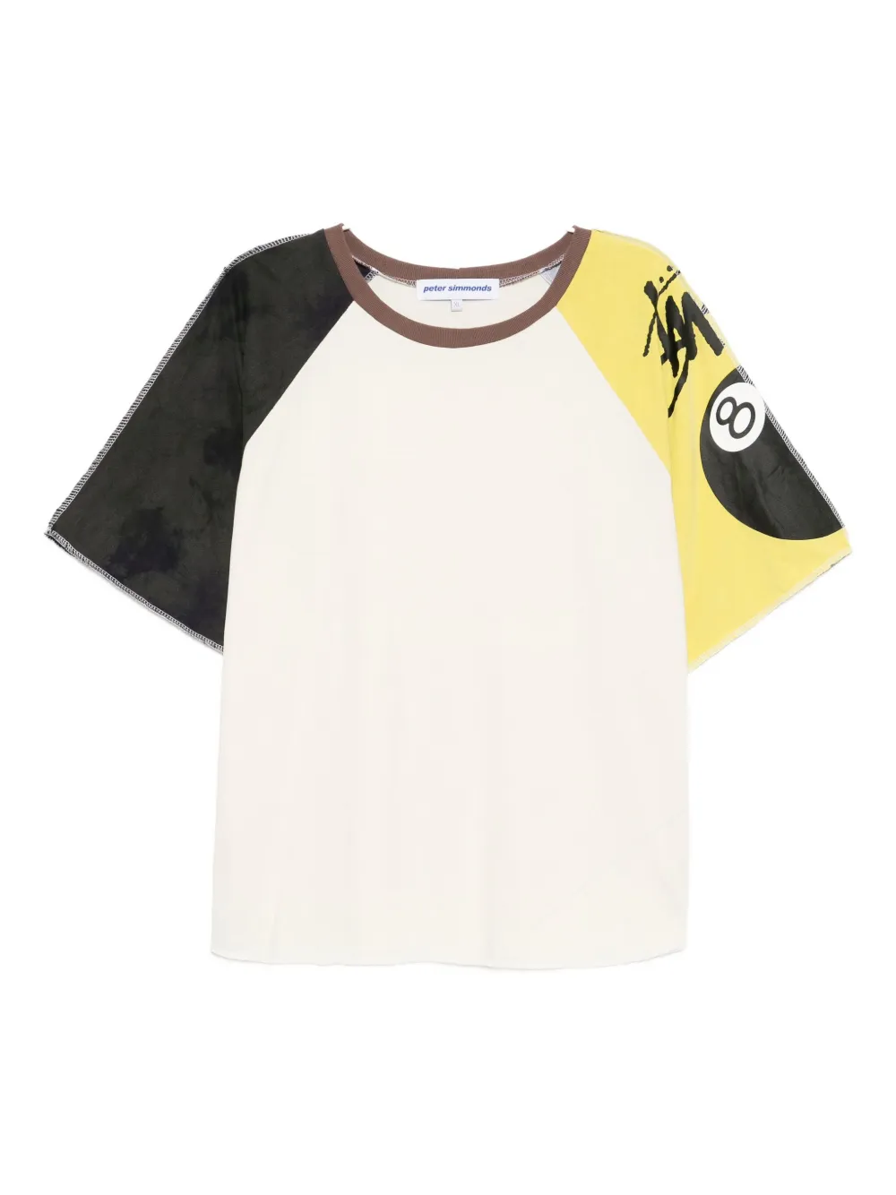 Stain Shade X Peter Simmonds Graphic-print T-shirt In Neutral