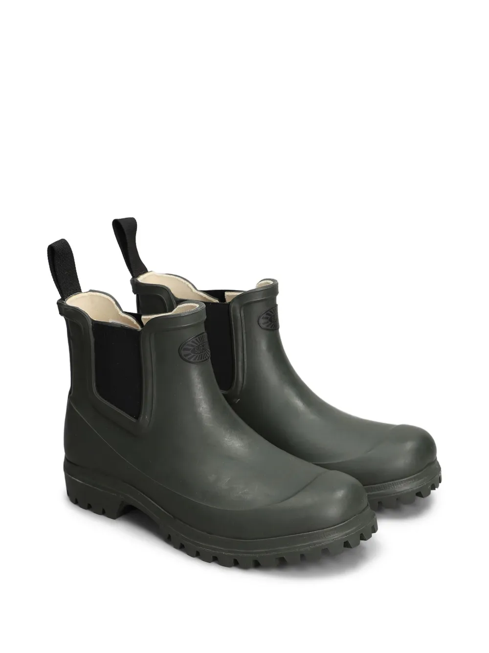 Superga Laarzen met treklip Groen