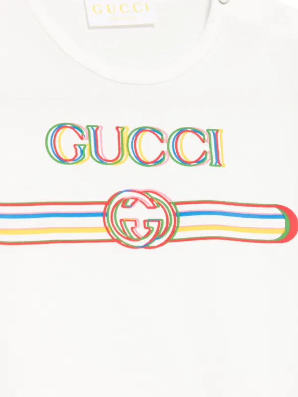 新品✨グッチチルドレン✨GUCCIロゴ✨テニスTシャツ✨半袖