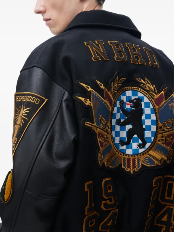 【国内発送・関税込】KITH NYC パッチワークボンバージャケット Kithウォッシュドコットンバンダナボックスカラーオーバーシャツ