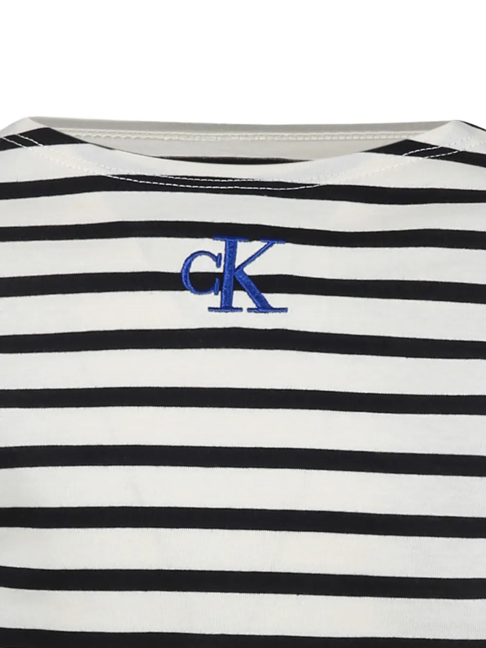 Calvin Klein Kids Katoenen T-shirt Zwart