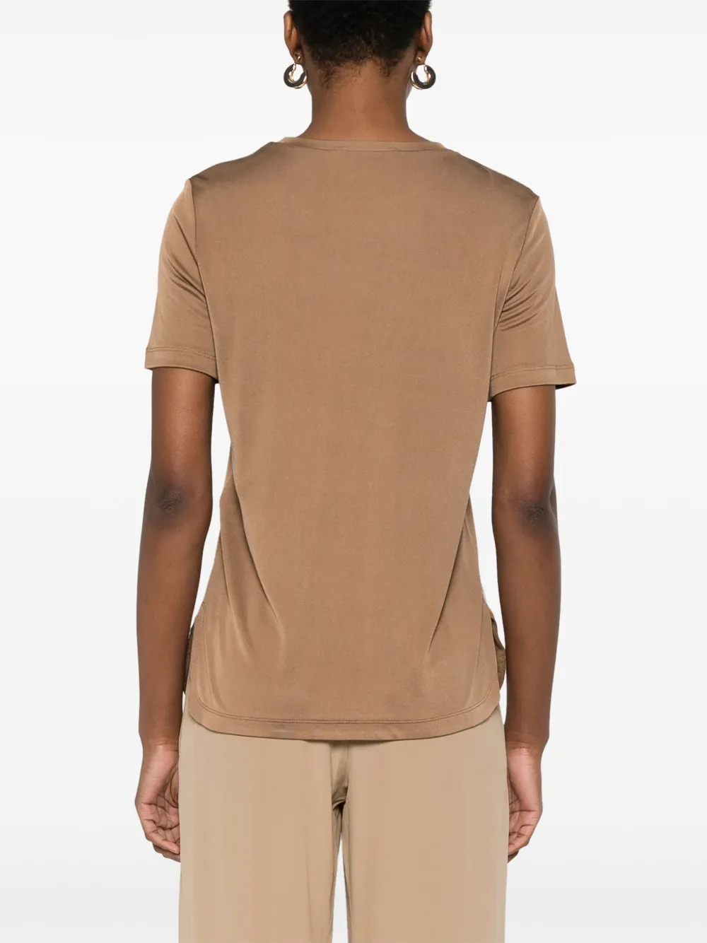 Max Mara Carena T-shirt Bruin