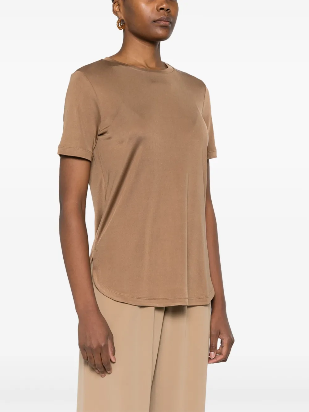 Max Mara Carena T-shirt Bruin