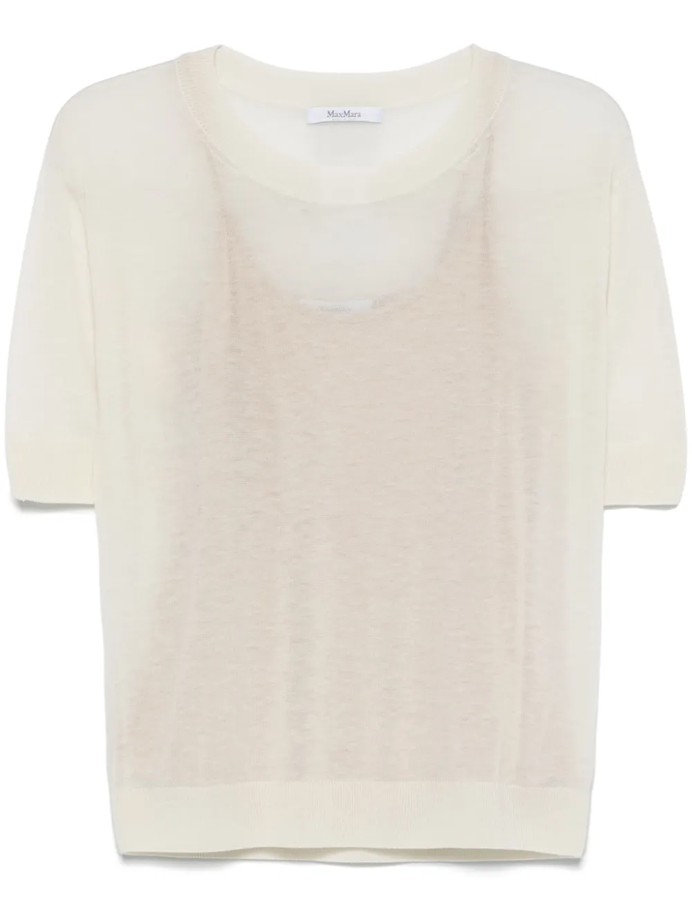 Max Mara Negelia Tシャツ - ニュートラル Max Mara Negelia Tシャツ - ニュートラル