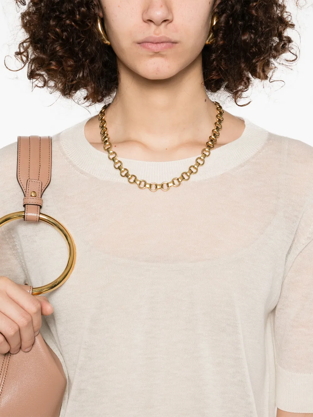 Max Mara Negelia T-shirt Beige