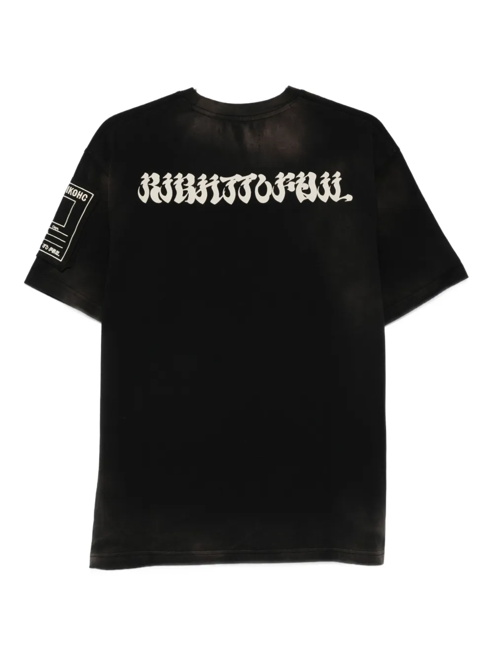 KUSIKOHC T-shirt met sterprint - Zwart