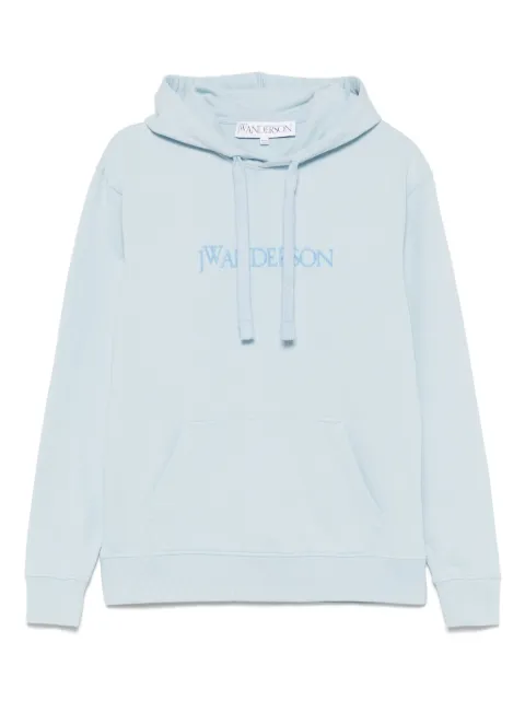 JW Anderson hoodie con logo afelpado