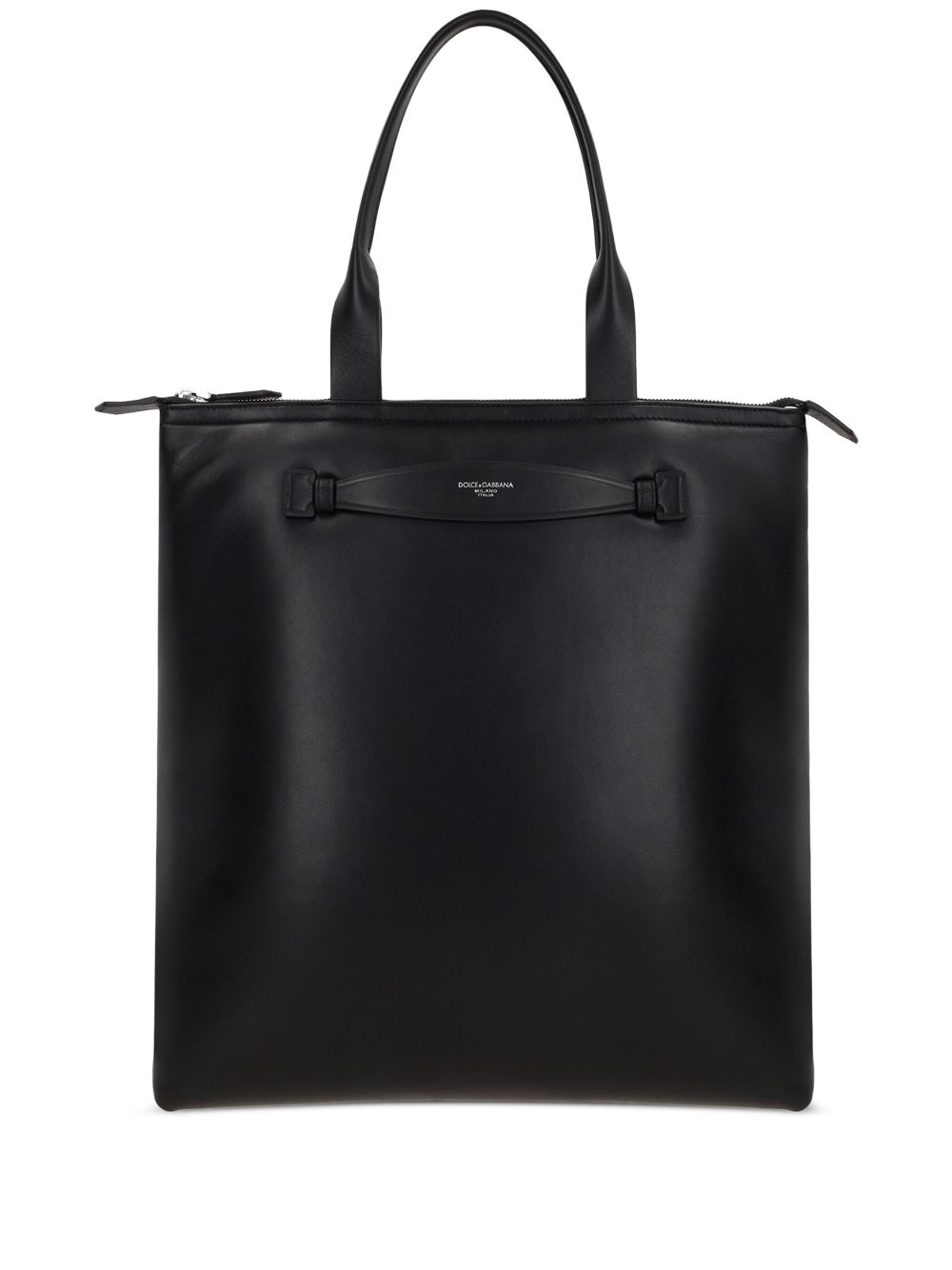 Dolce & Gabbana leather tote bag - Black