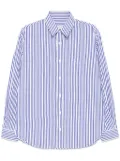 Matteau classic striped shirt - Blue