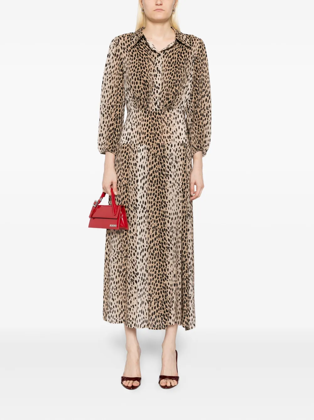 Rixo Maddison dress Zwart