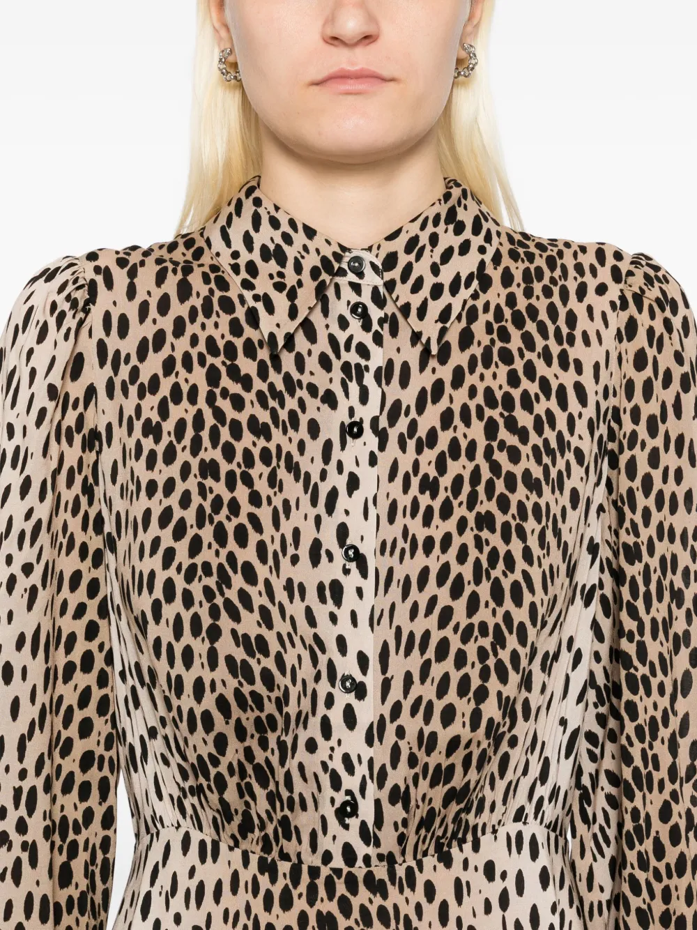 Rixo Maddison dress Zwart