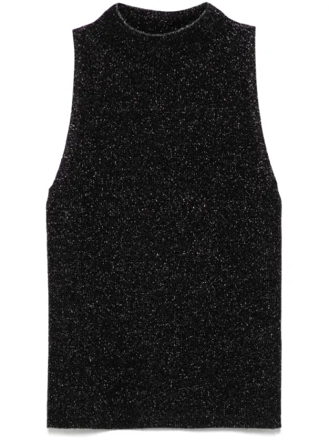 Vince top con cuello alto