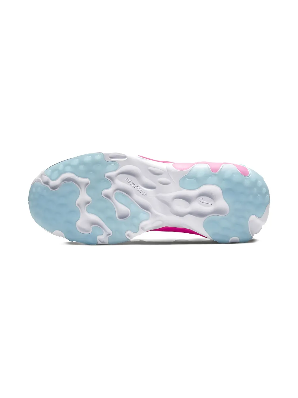 Nike Kids React Presto "White Hyper Pink Photo Blue" sneakers