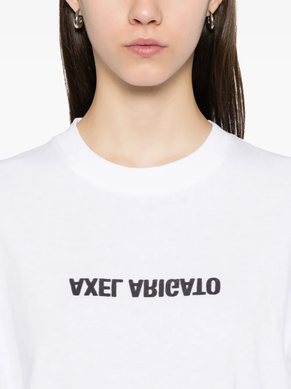 Axel Arigato Distort T-shirt Wit