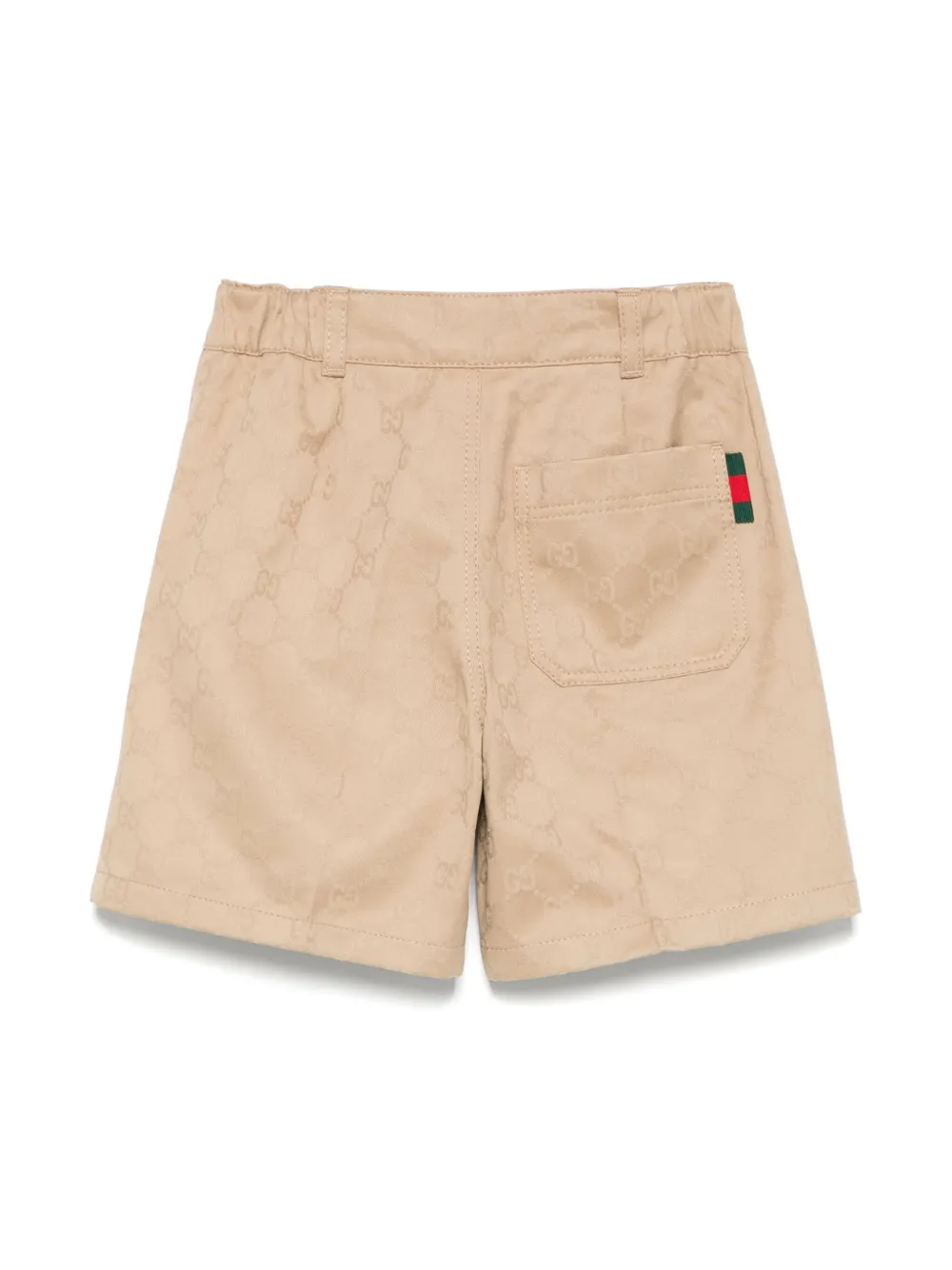 Gucci Kids GG katoenen shorts - Beige