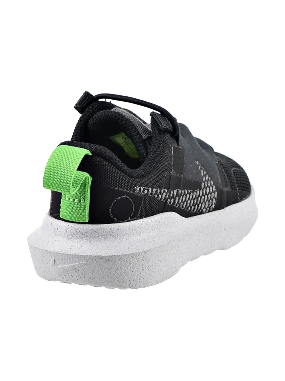 Nike Kids Crater Impact "Black Green Strike" sneakers