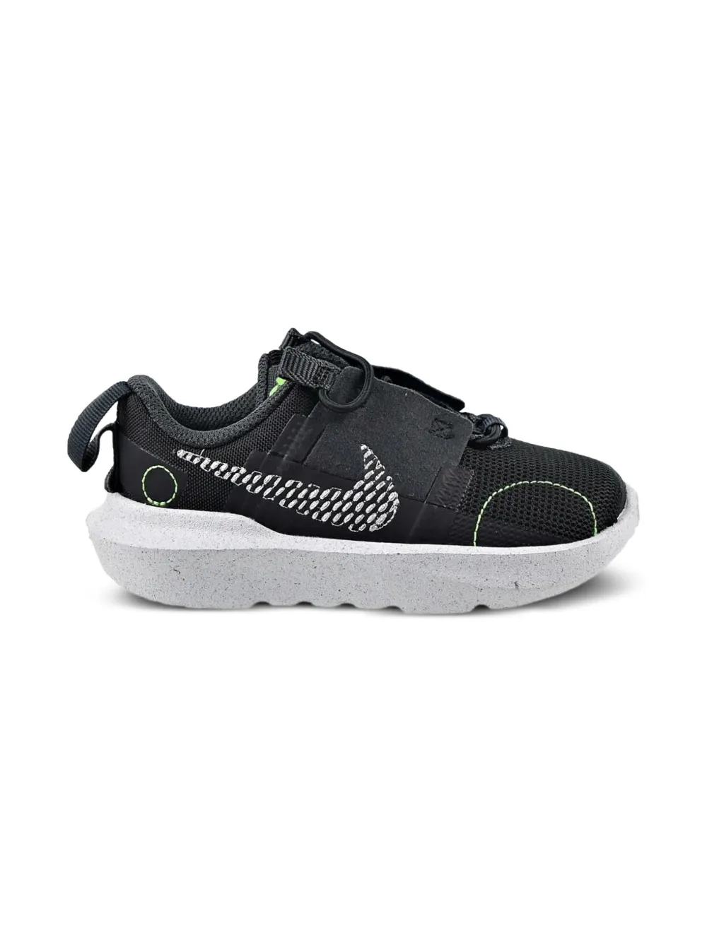 Nike Kids Crater Impact "Black/Green Strike" sneakers - ブラック Nike Kids Crater Impact "Black/Green Strike" sneakers - ブラック