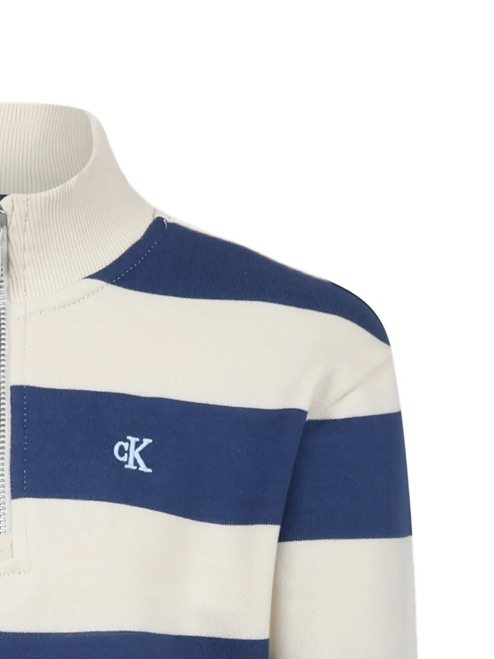 Calvin Klein Kids Gestreepte trui Blauw
