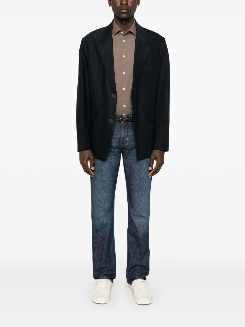 Cruna Manhattan overhemd - Bruin