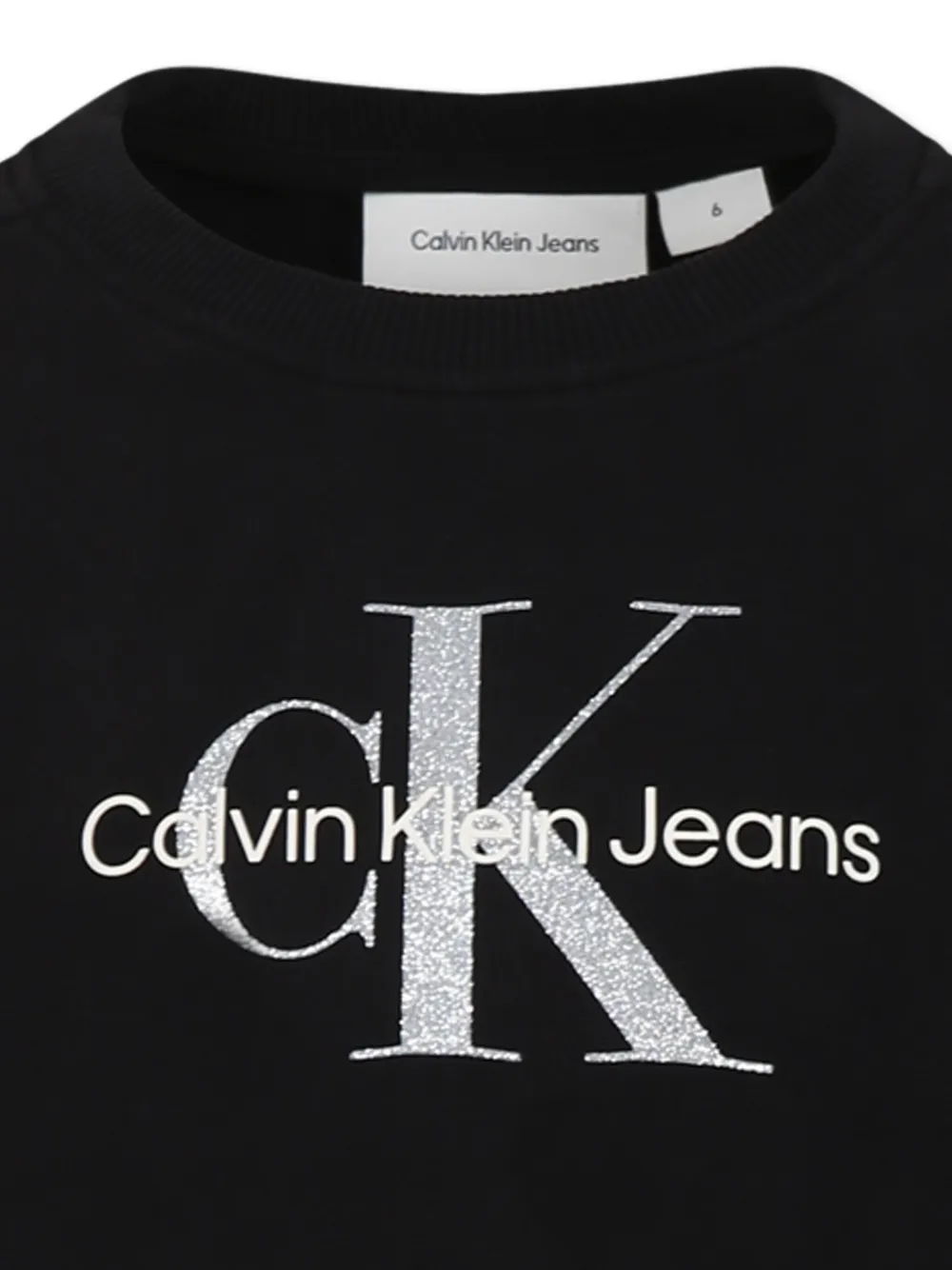 Calvin Klein Kids Jurk met lange mouwen Zwart