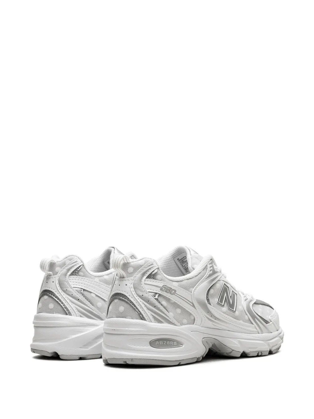 New Balance 530 "Silver Metallic Polka Dots" sneakers White