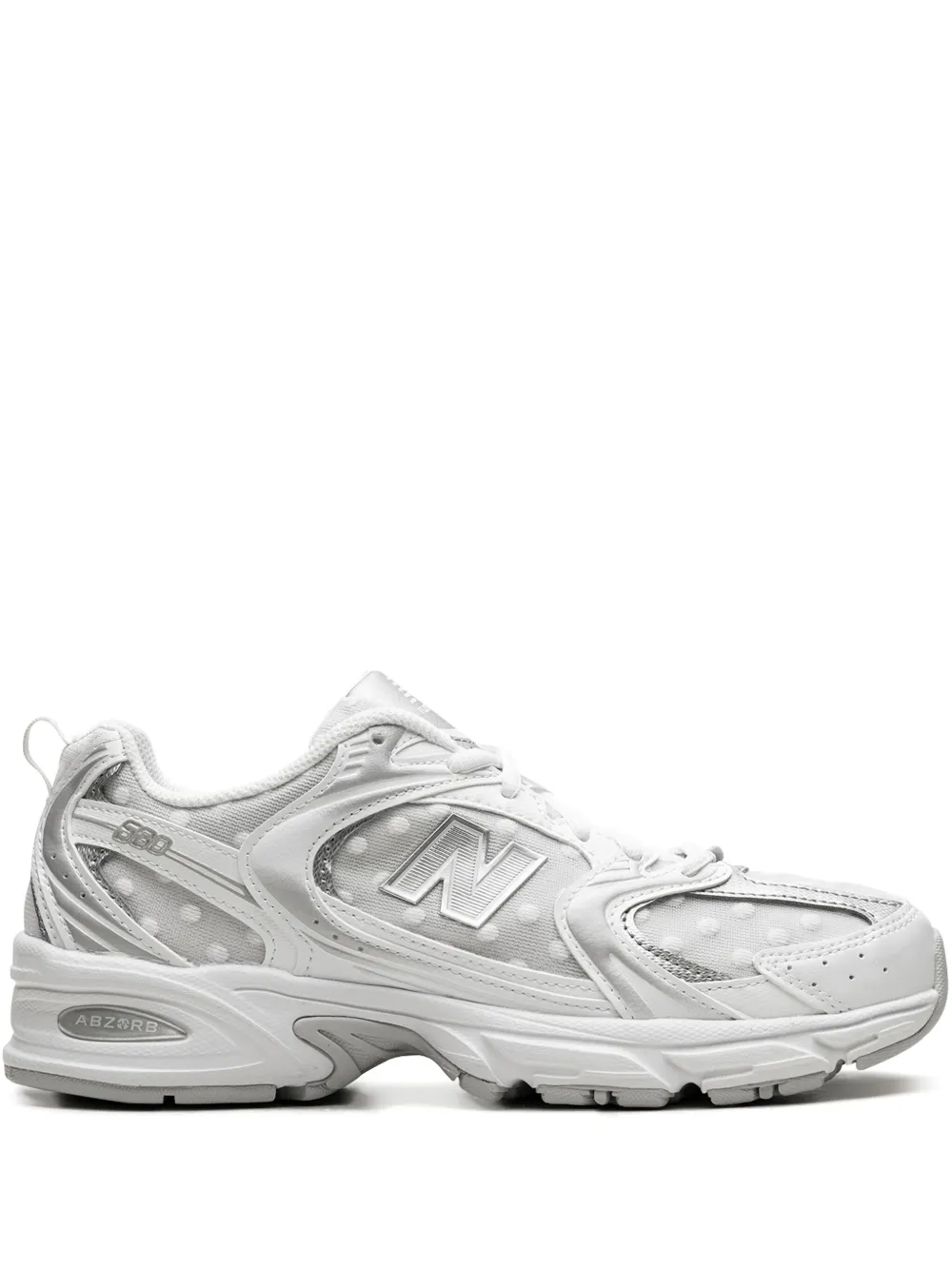 New Balance 530 "Silver Metallic Polka Dots" sneakers Wit