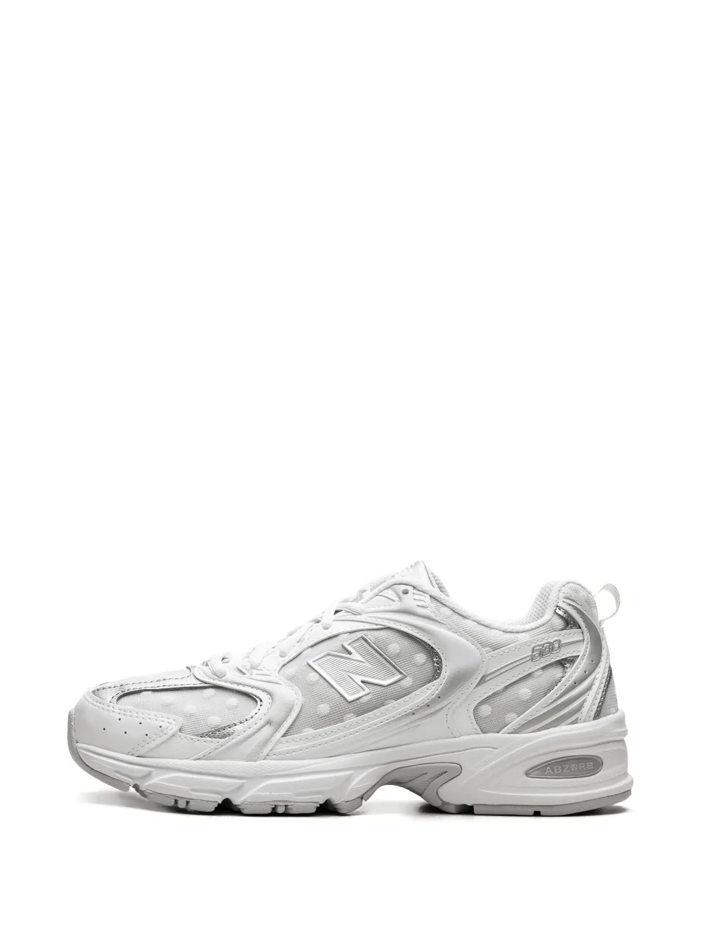 New Balance 530 "Silver Metallic Polka Dots" sneakers White