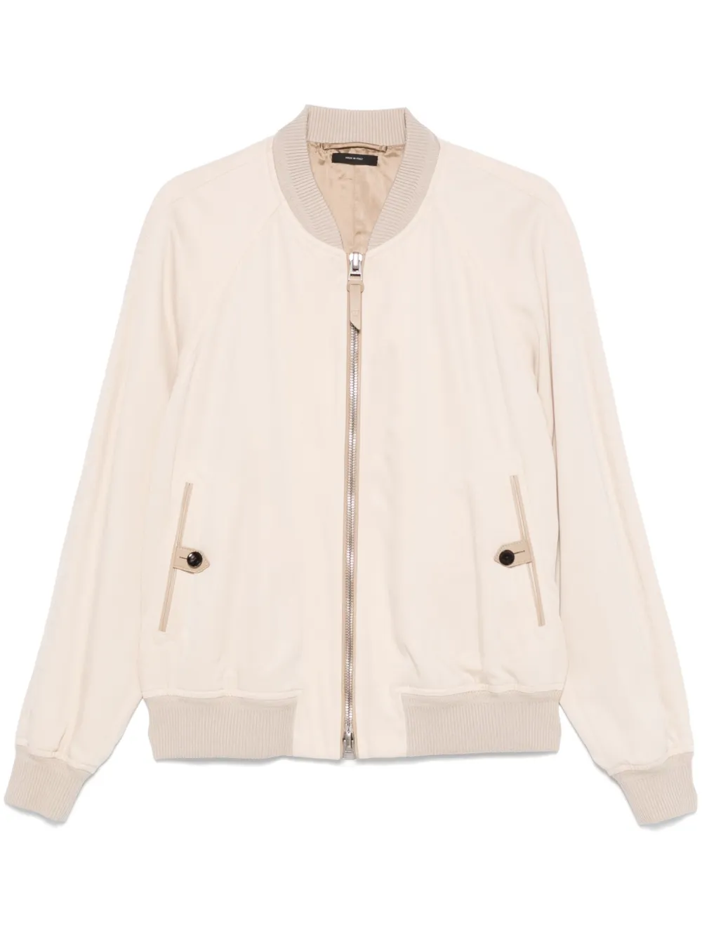 TOM FORD Gewatteerd bomberjack Beige