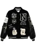 Neighborhood badge bomber jacket - Black
