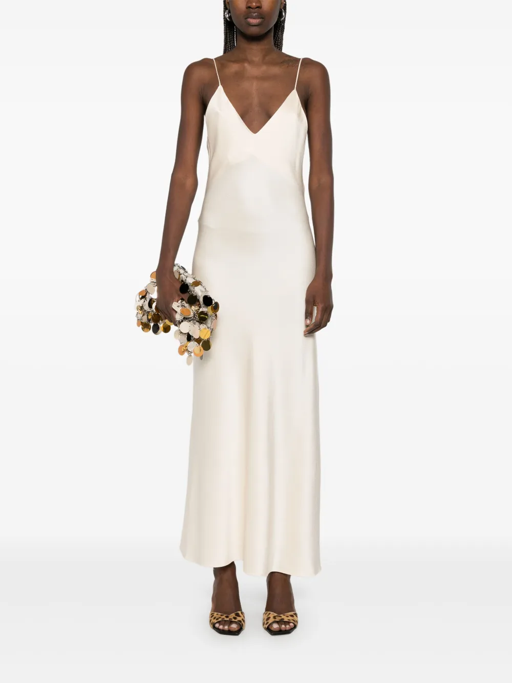 blazémilano Blazé Milano Manipur maxi-jurk - Beige