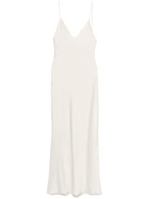 Nensi Dojaka Double Petal Maxi Dress | Pink | FARFETCH CA