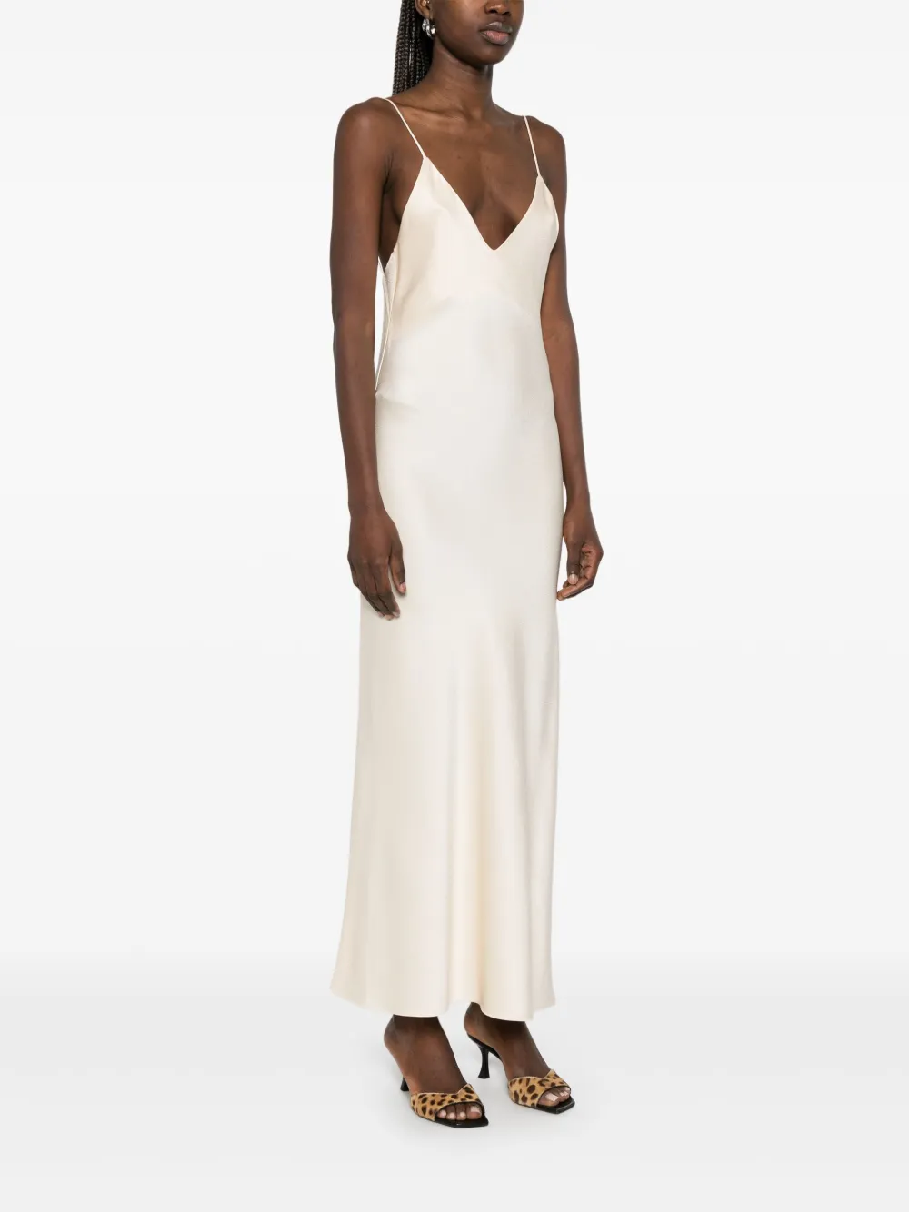  Blazé Milano Manipur Maxi Dress - Neutrals 