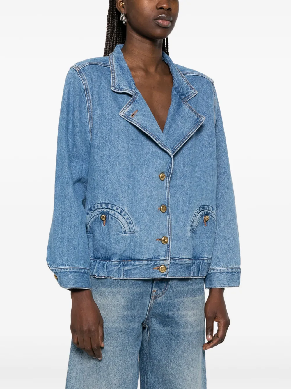  Blazé Milano Cleo Jacket - Blue 