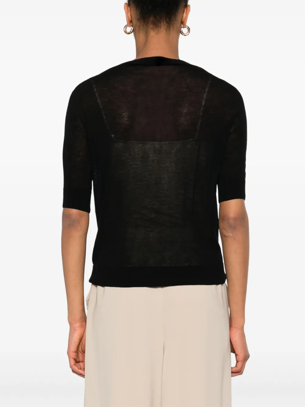 Max Mara Negelia T-shirt Zwart
