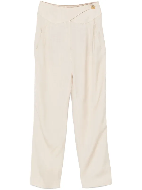 BLAZÉ Milano Sheena Trousers in Neutrals