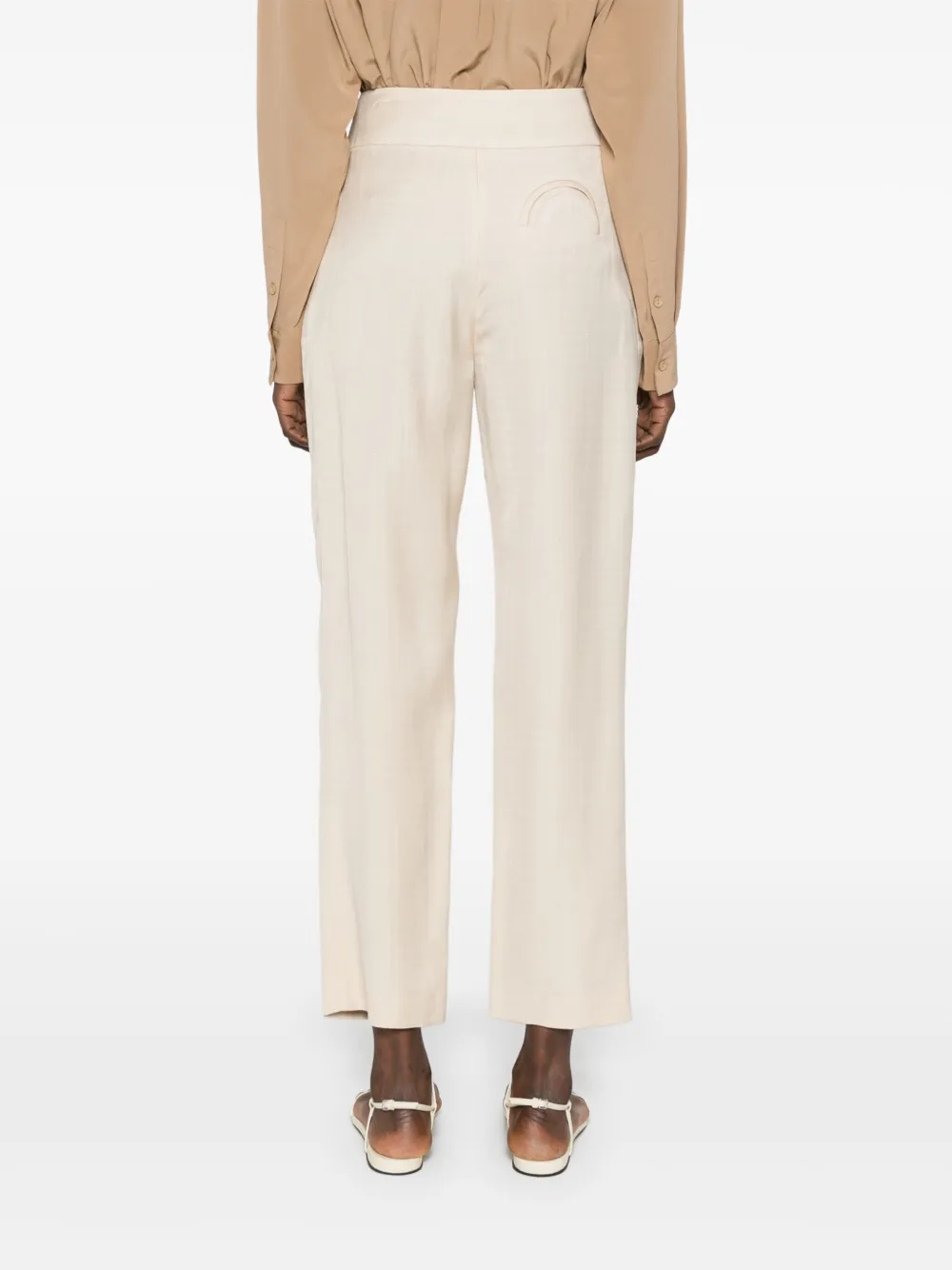 Blazé Milano Sheena Trousers In Neutrals