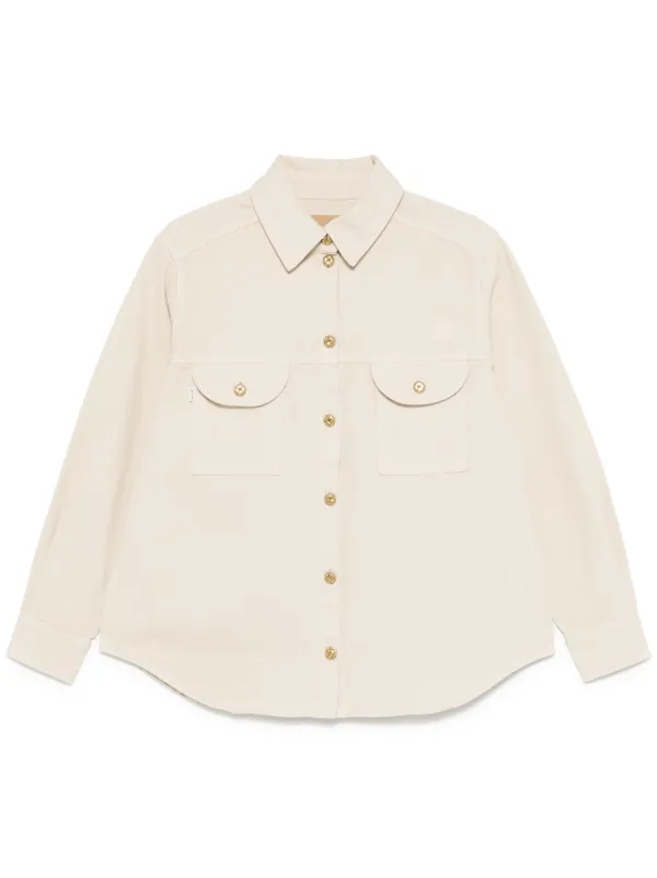 BLAZÉ Milano Berber Shirt in Neutrals