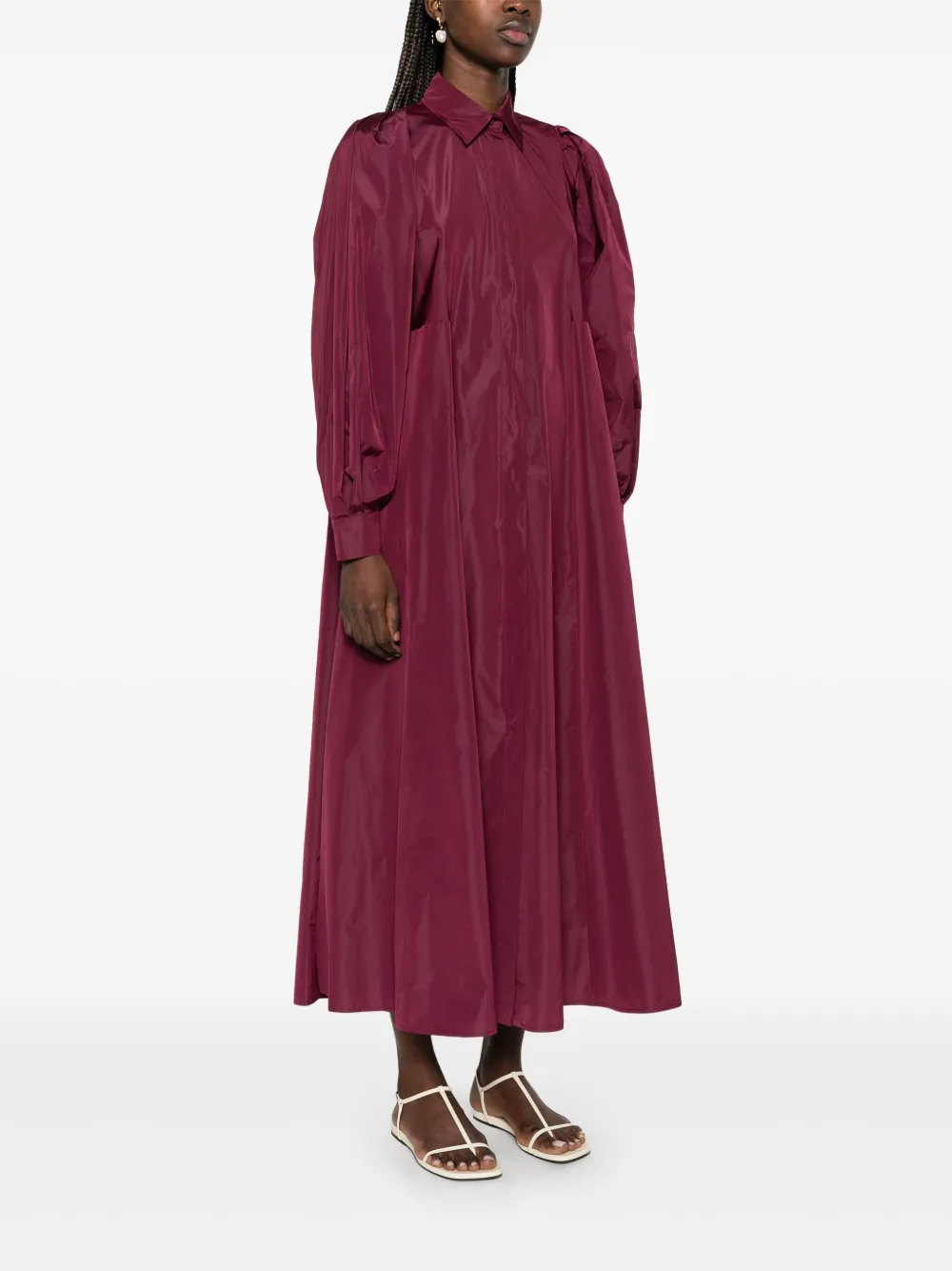 Max Mara Pucci midi-jurk Rood