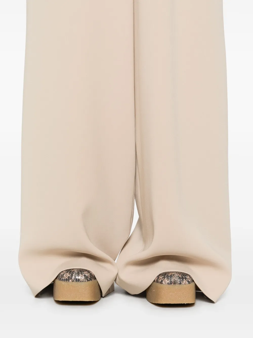Max Mara Ernesta palazzo broek Beige
