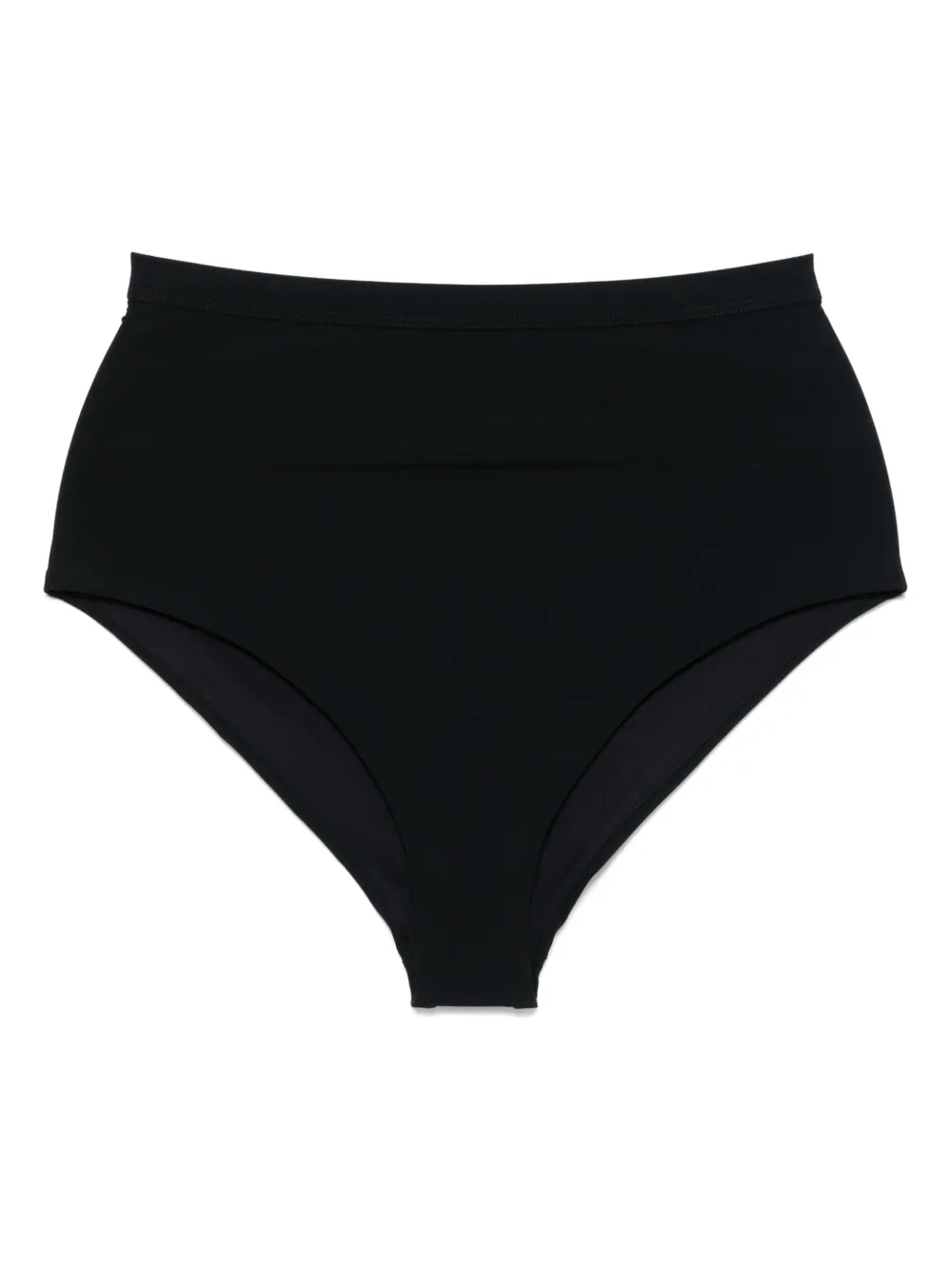 Jil Sander Bikinislip met logoprint - Zwart