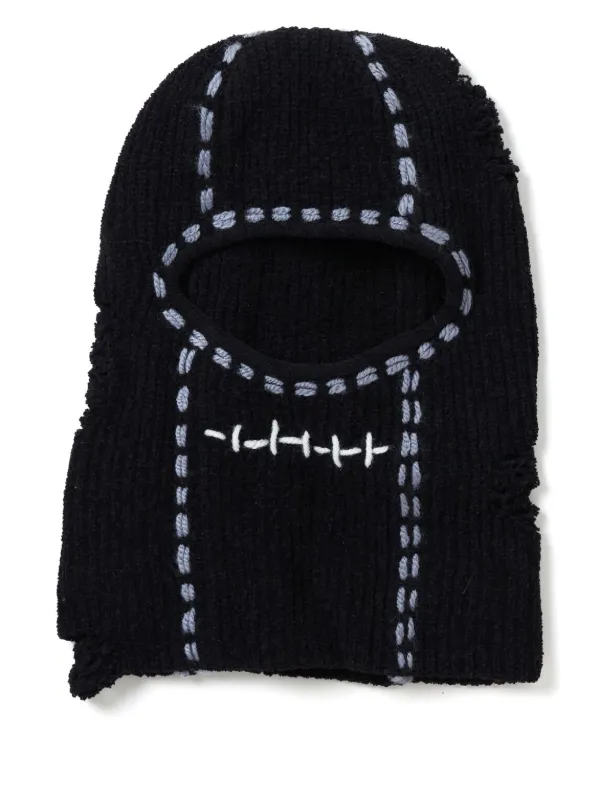 Neighborhood ribbed-knit Balaclava | Black | FARFETCH