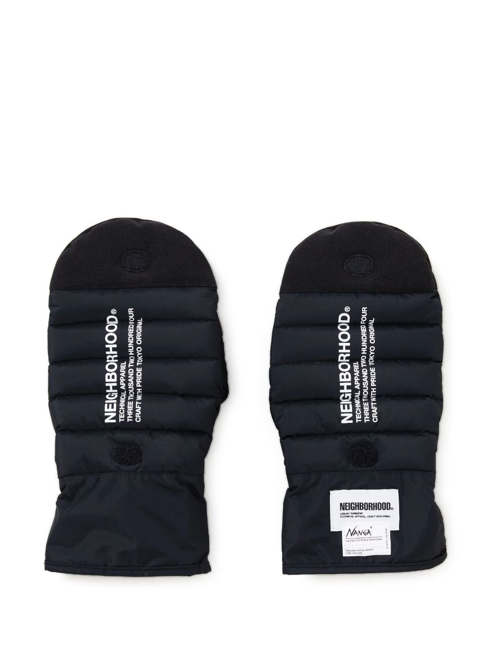 Neighborhood padded gloves - Black