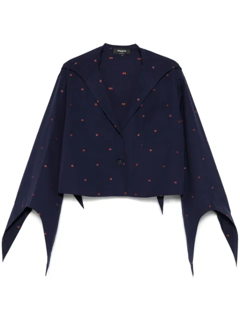 Rochas camisa con cuello marinero